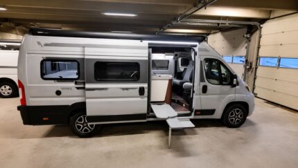 CENA: 23.000 € 😊 ! OD SÉBASTIENA     🚐 FIAT 2.2 180 KM – MOBILVETTA ADMIRAL K 6.5 VAN – AUTOMATYCZNA SKRZYNIA BIEGÓW – 4 MIEJSCA – ŁÓŻKO ELEKTRYCZNE – GARAŻ XXL – ROK 2022 🚐