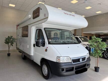 CENA: 10000€  HYMER SOLIFER – FIAT 2.3 L – 110 KM – MANUALNA SKRZYNIA BIEGÓW – 2005 – 99 000 KM