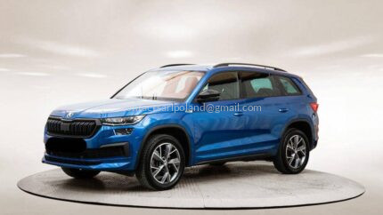 CENA: 14500€ ! SKODA KODIAQ SPORT – 2.0 TDI 200 KM – 4X4 – DSG – 2024 – 68 000 KM – PANORAMA – MATRIX LED – CANTON – OGRZEWANIE POSTOJOWE – HAK