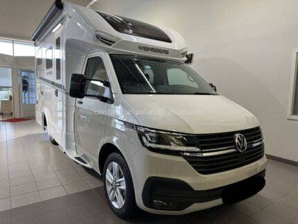 CENA: 30 000 €! WEINSBERG X-CURSION VAN 500 MQ EDITION [PEPPER] – VOLKSWAGEN 2.0 TDI 150 KM – AUTOMATYCZNA SKRZYNIA BIEGÓW – 2023 – 16 700 KM – LITOWA BATERIA – PANEL SOLARNY – PRAWO JAZDY KAT. B