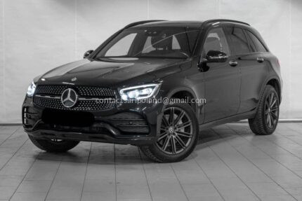 CENA: 17 500 € – MERCEDES-BENZ GLC 300 de 4MATIC AMG EDITION – 306 KM – HYBRYDA DIESEL PLUG-IN – AUTOMATYCZNA SKRZYNIA BIEGÓW – 2021 – 99 600 KM