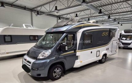 CENA: 15 000 €! BÜRSTNER NEXXO T690 FIFTY-FIVE – 148 KM – AUTOMATYCZNA SKRZYNIA – 2014 – 95 500 KM – LITOWY – PANEL SOLARNY – ŁÓŻKA POJEDYNCZE – TRUMA COMBI – PRAWO JAZDY B